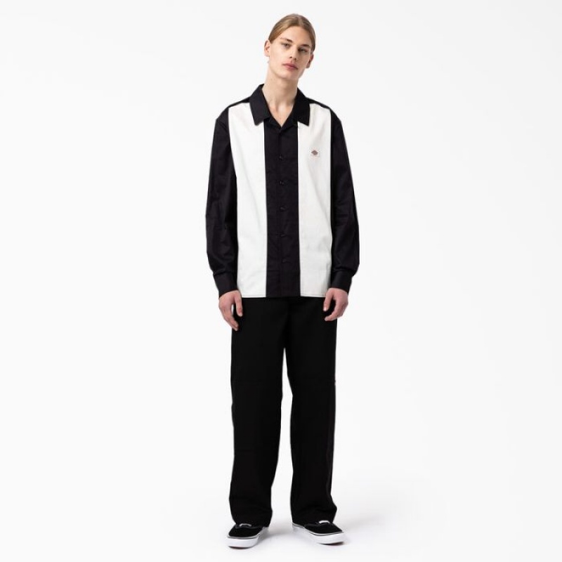 Dickies Westover Long Sleeve Shirt Negrii | VPKC1478