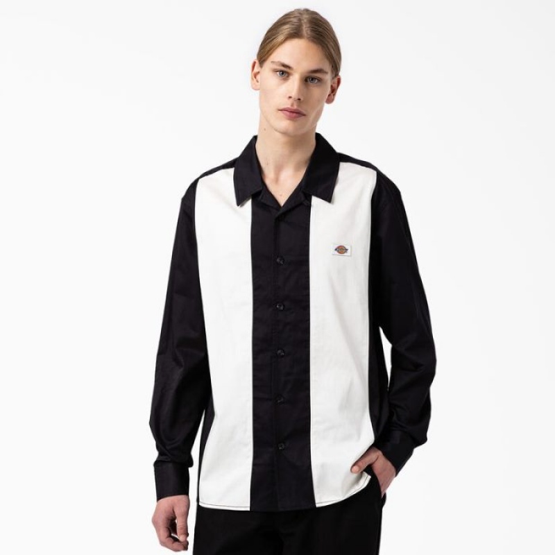 Dickies Westover Long Sleeve Shirt Negrii | VPKC1478
