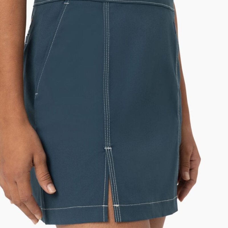 Dickies Whitford Skirt Albastri | MOLS2441
