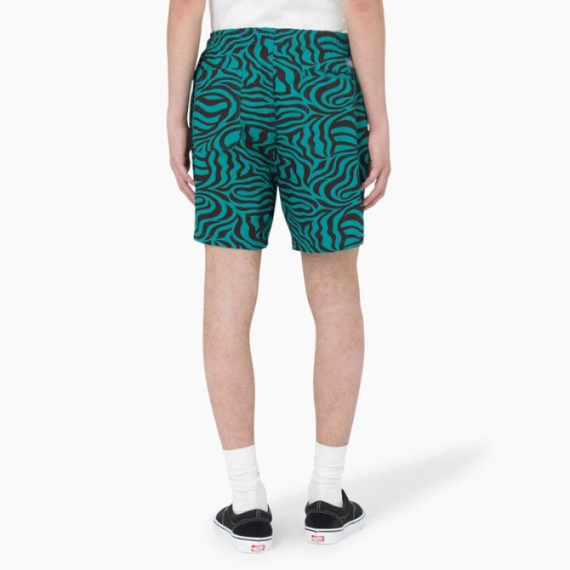 Dickies Zebra Print Modern Fit Drawstring Shorts, 6