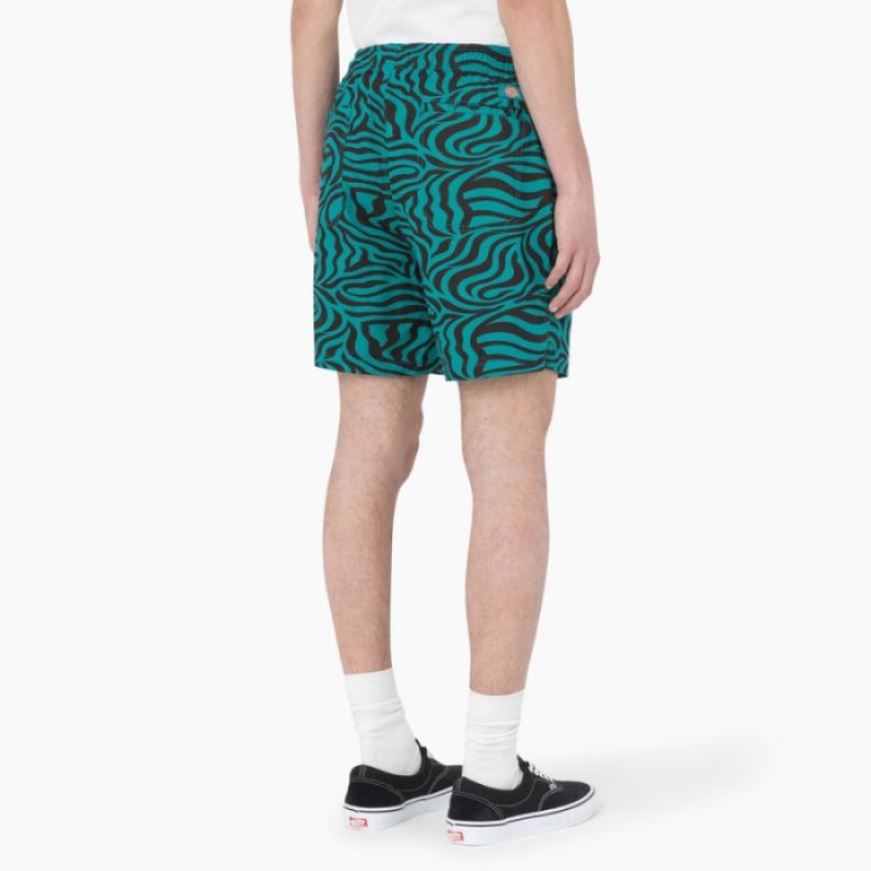 Dickies Zebra Print Modern Fit Drawstring Shorts, 6